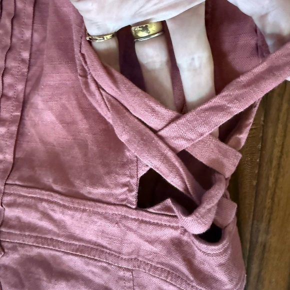 Free People Moonshine Dress Dusty Rose Pink M - Picture 6 of 8
